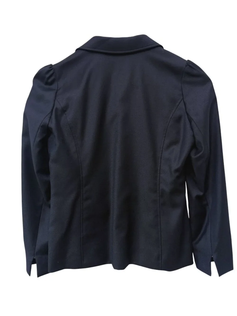 Brooks Brothers Girls Size 12 Navy Wool Blazer Gold Button School Preppy Jacket